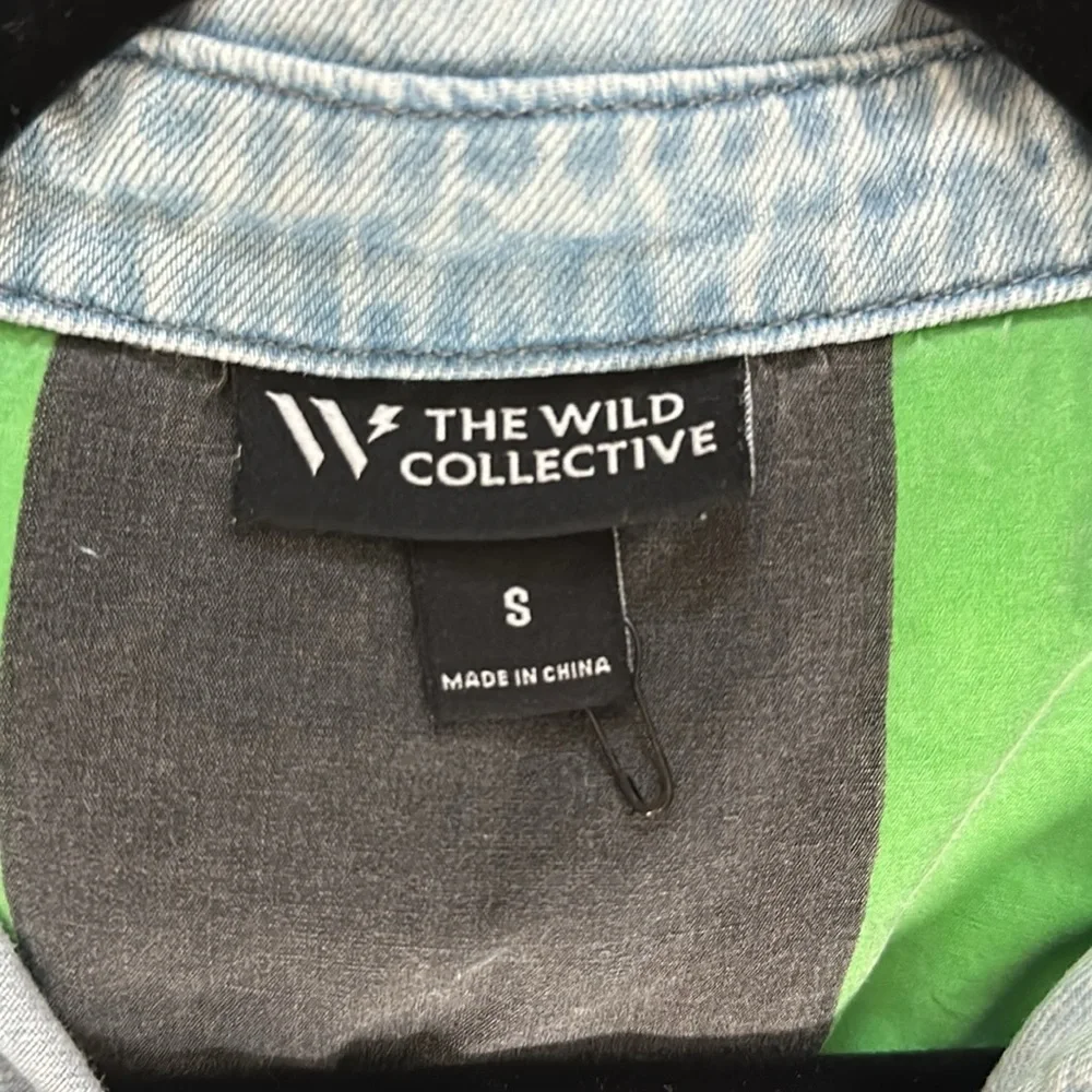 The Wild Collective Austin FC Denim Shirt